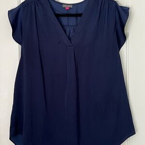 Vince Camuto Navy Blue Blouse XL
